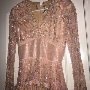 Vintage Lillie Rubin Fully Beaded Gown